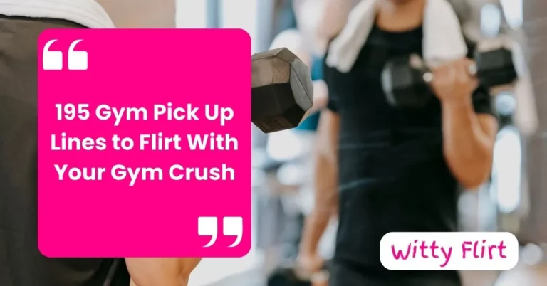 Gym Pick Up Lines to Flirt With Your Gym Crush