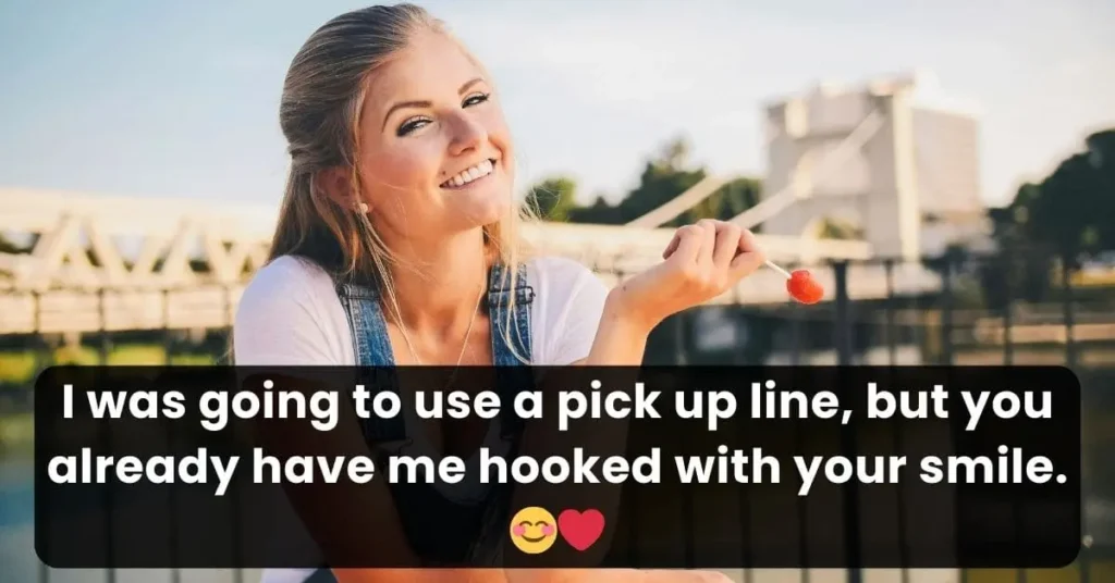 pick up lines about pick up lines for praising the smile of your crush